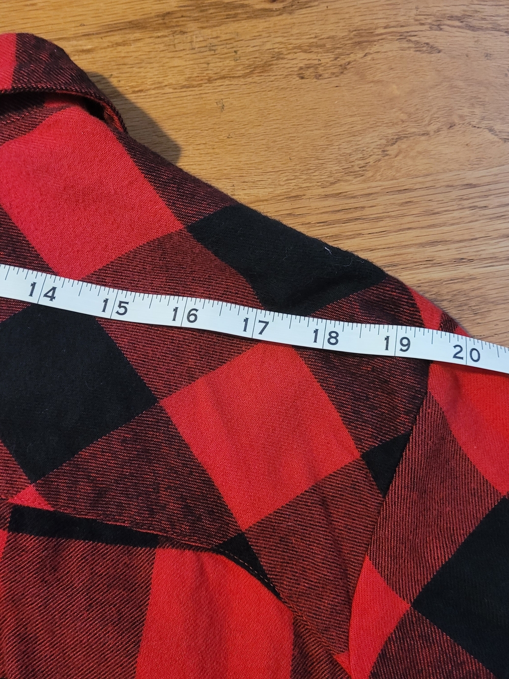 Columbia Women's Red and Black Buffalo Plaid Button-Down Shirt - Picture 3 of 10
